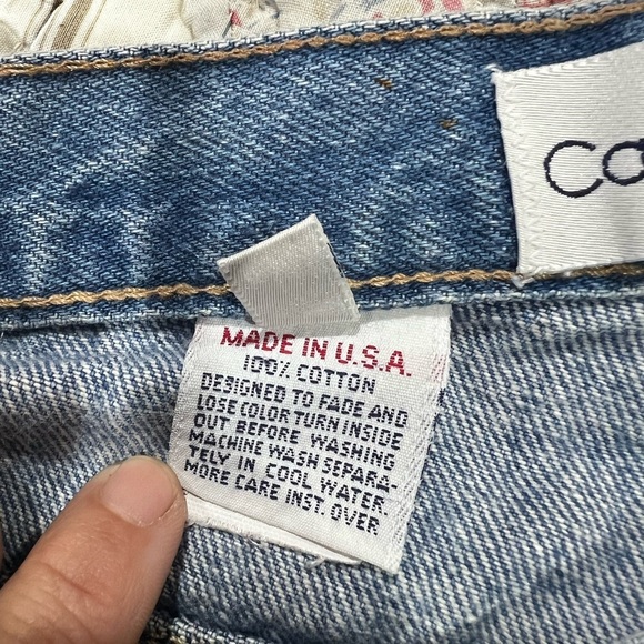 Vintage Calvin Klein High-Rise Cutoff Jean Shorts | Women’s 6 / 24 | Made in USA - Picture 8 of 14